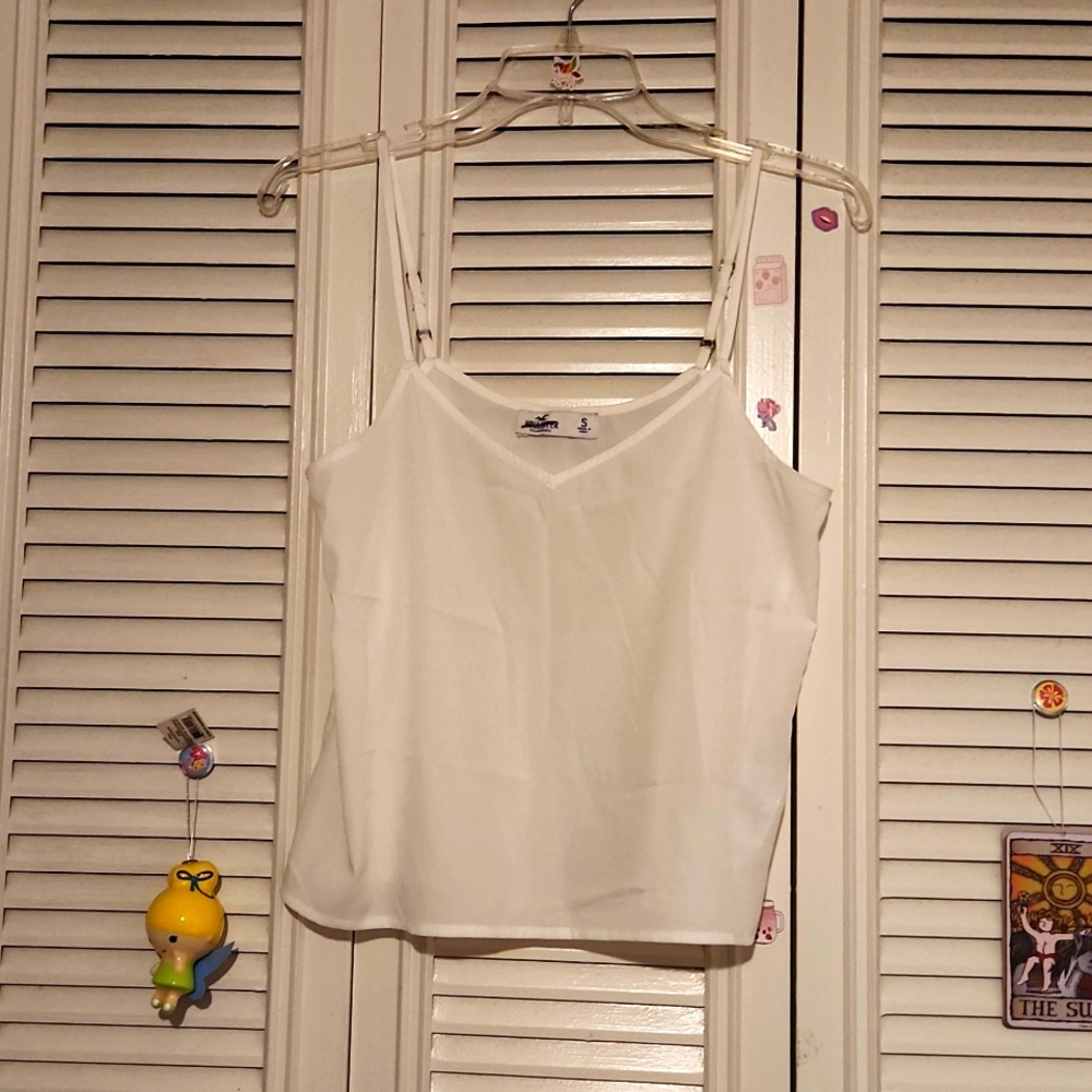 Hollister 🩷 White Cami Blouse